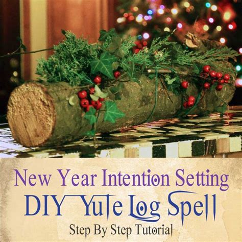 Enhancing Your Yule Log Spell with Herbal Magick